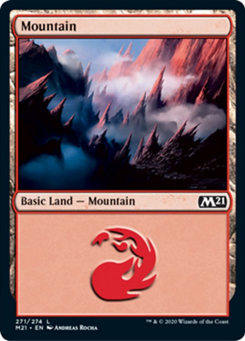 Mountain (271) [Core Set 2021] | Tabernacle Games