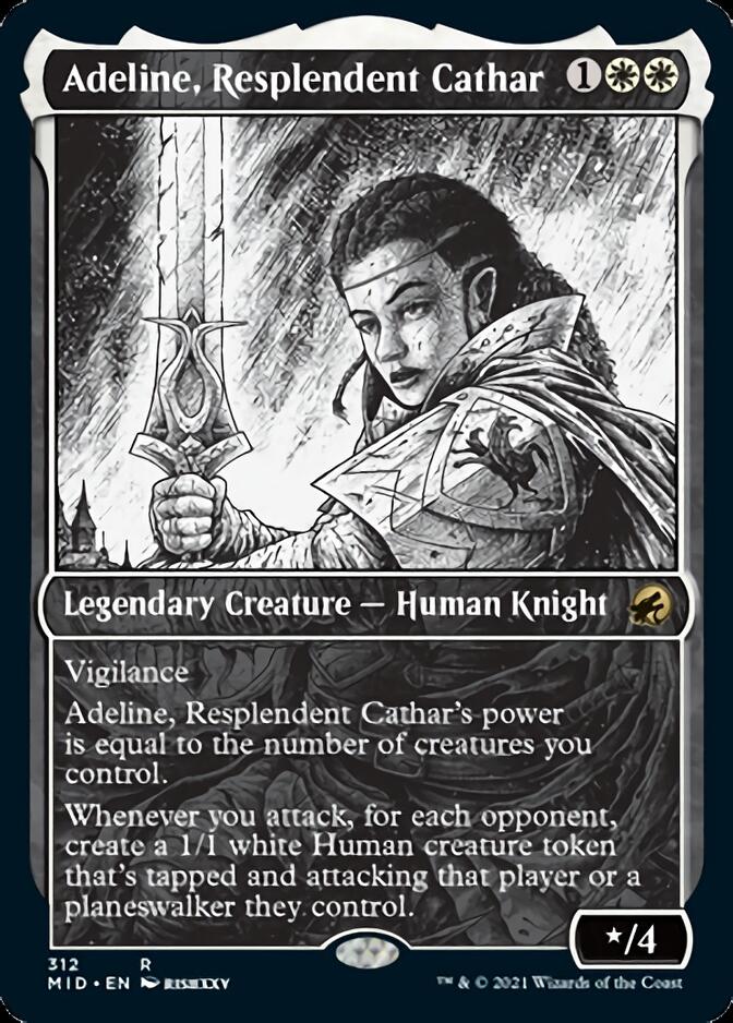 Adeline, Resplendent Cathar (Showcase Eternal Night) [Innistrad: Midnight Hunt] | Tabernacle Games