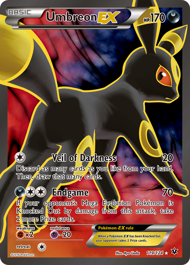 Umbreon EX (119/124) [XY: Fates Collide] | Tabernacle Games