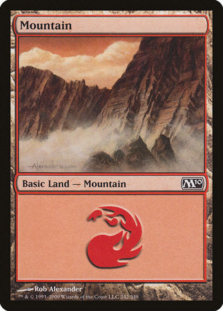 Mountain (242) [Magic 2010] | Tabernacle Games
