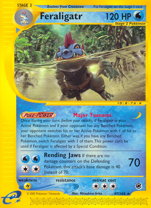 Feraligatr (47/165) [Expedition: Base Set] | Tabernacle Games