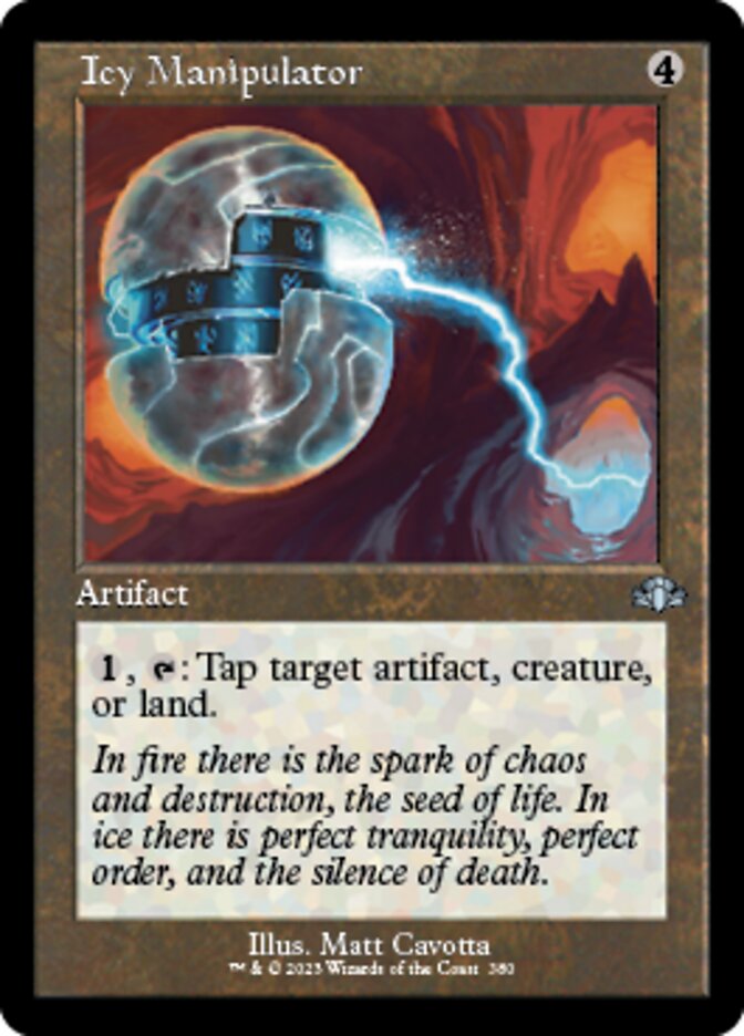 Icy Manipulator (Retro) [Dominaria Remastered] | Tabernacle Games