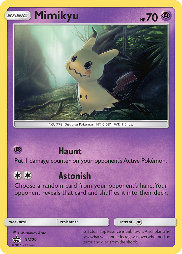 Mimikyu (SM29) [Sun & Moon: Black Star Promos] | Tabernacle Games