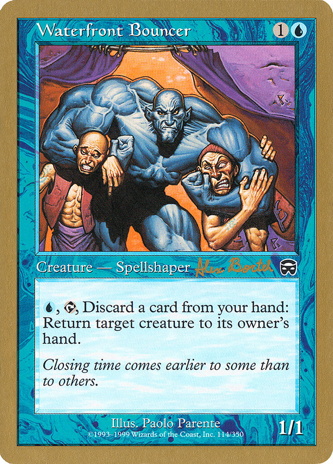Waterfront Bouncer (Alex Borteh) [World Championship Decks 2001] | Tabernacle Games