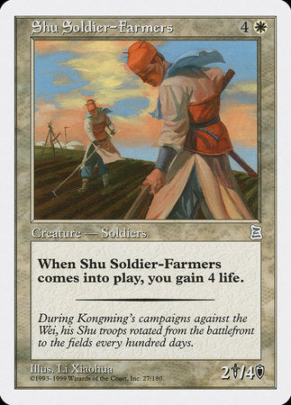 Shu Soldier-Farmers [Portal Three Kingdoms] | Tabernacle Games