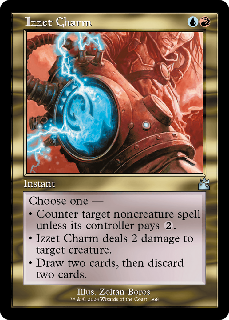 Izzet Charm (Retro Frame) [Ravnica Remastered] | Tabernacle Games