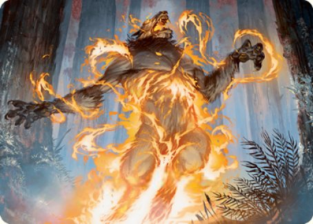 Burn the Accursed Art Card [Innistrad: Midnight Hunt Art Series] | Tabernacle Games