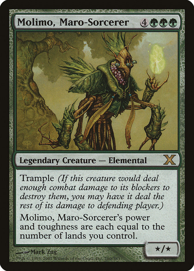 Molimo, Maro-Sorcerer [Tenth Edition] | Tabernacle Games