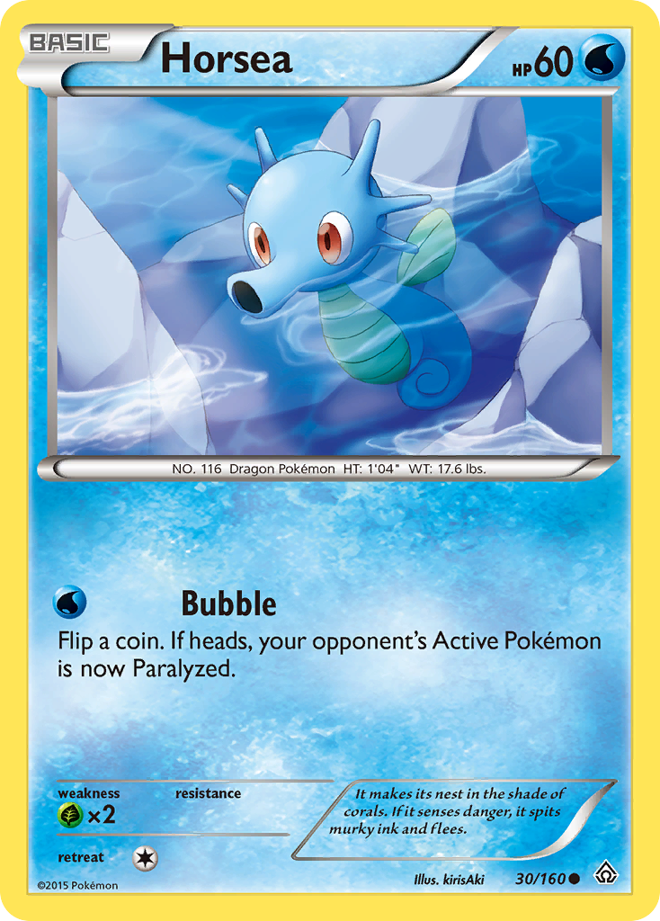 Horsea (30/160) [XY: Primal Clash] | Tabernacle Games