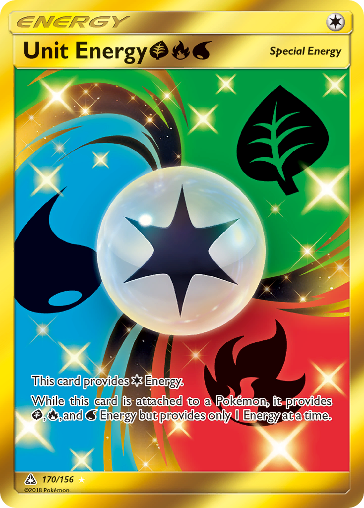 Unit Energy (170/156) (Grass, Fire, Water) [Sun & Moon: Ultra Prism] | Tabernacle Games