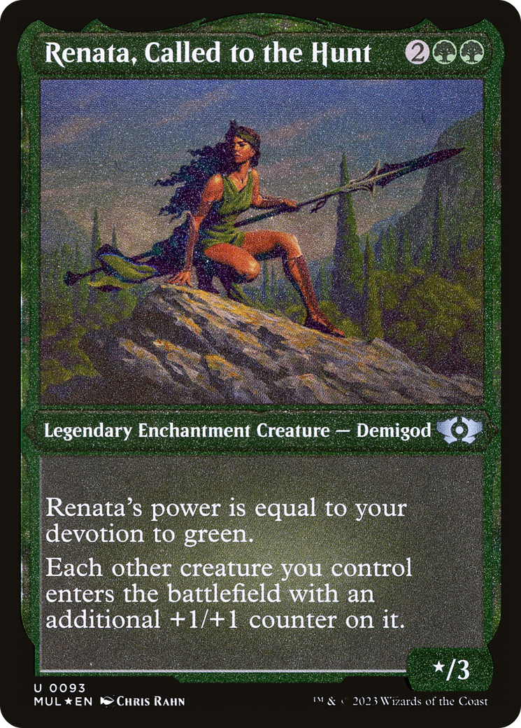 Renata, Called to the Hunt (Foil Etched) [Multiverse Legends] | Tabernacle Games