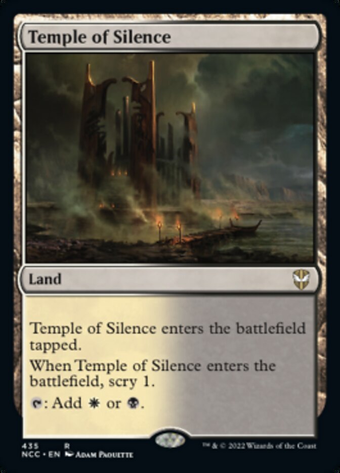 Temple of Silence [Streets of New Capenna Commander] | Tabernacle Games