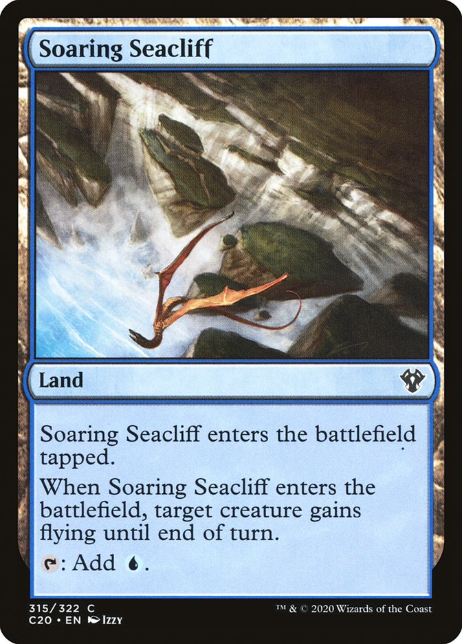 Soaring Seacliff [Commander 2020] | Tabernacle Games