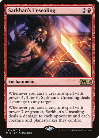 Sarkhan's Unsealing [Core Set 2019] | Tabernacle Games