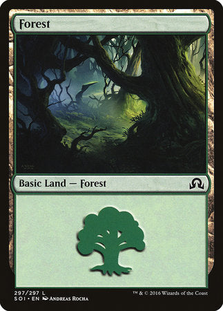 Forest (297) [Shadows over Innistrad] | Tabernacle Games