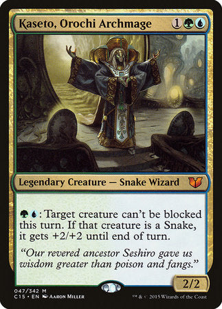 Kaseto, Orochi Archmage [Commander 2015] | Tabernacle Games