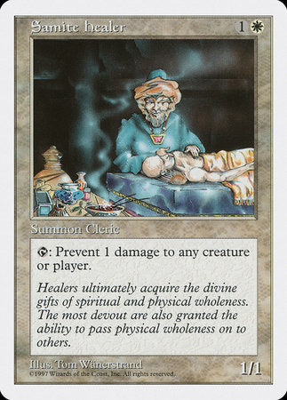Samite Healer [Fifth Edition] | Tabernacle Games