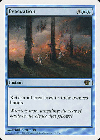 Evacuation [Eighth Edition] | Tabernacle Games