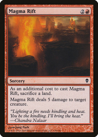 Magma Rift [Zendikar] | Tabernacle Games