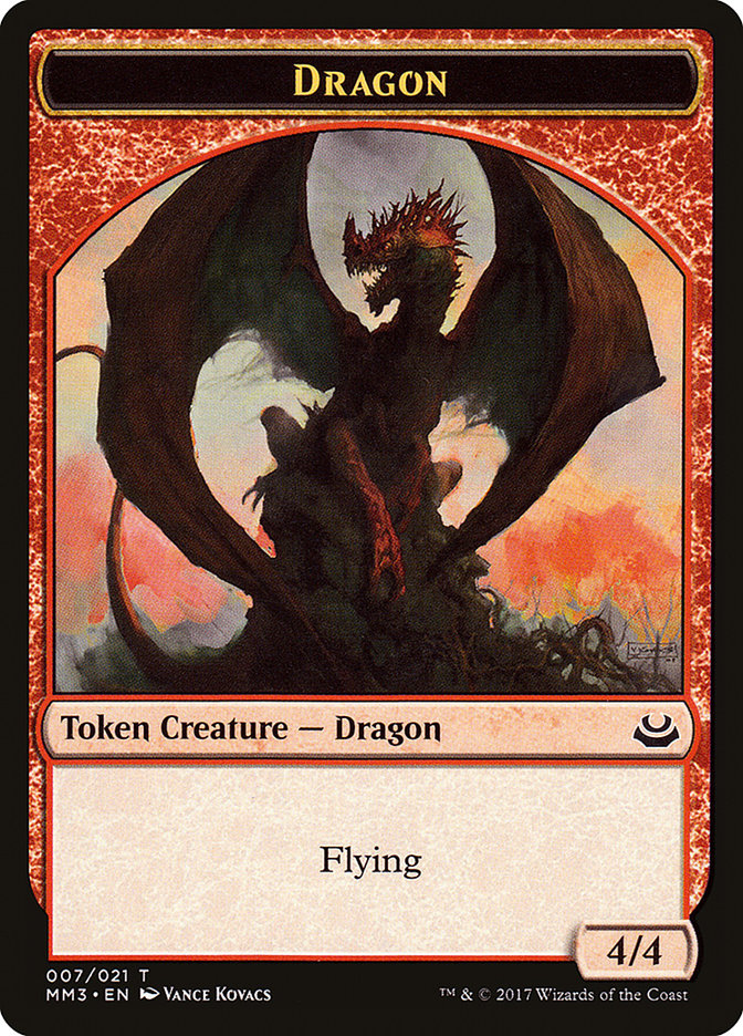 Dragon [Modern Masters 2017 Tokens] | Tabernacle Games