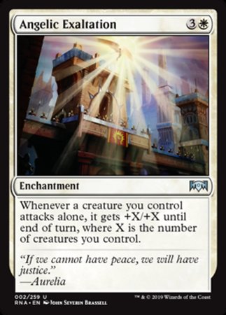 Angelic Exaltation [Ravnica Allegiance] | Tabernacle Games