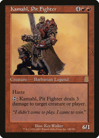 Kamahl, Pit Fighter [Odyssey] | Tabernacle Games