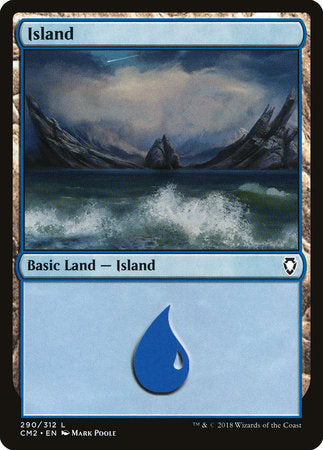 Island (290) [Commander Anthology Volume II] | Tabernacle Games