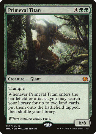 Primeval Titan [Modern Masters 2015] | Tabernacle Games