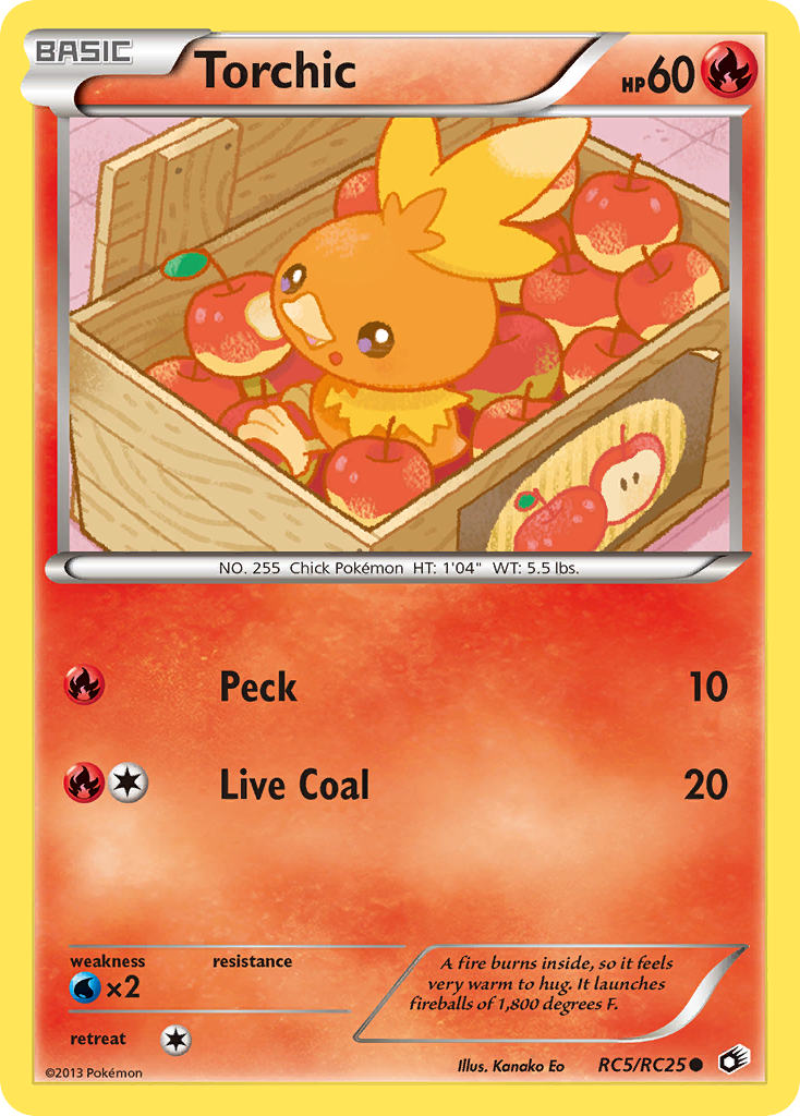 Torchic (RC5/RC25) [Black & White: Legendary Treasures] | Tabernacle Games