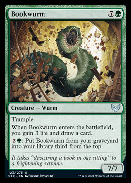 Bookwurm [Strixhaven: School of Mages] | Tabernacle Games