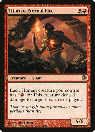 Titan of Eternal Fire [Theros] | Tabernacle Games