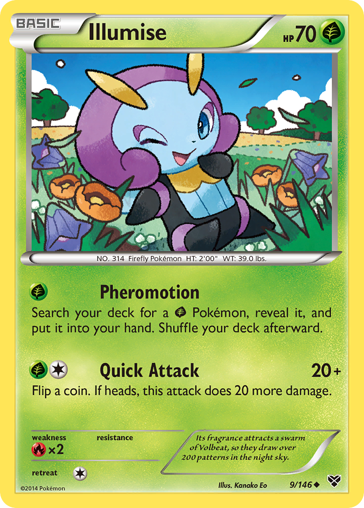 Illumise (9/146) [XY: Base Set] | Tabernacle Games