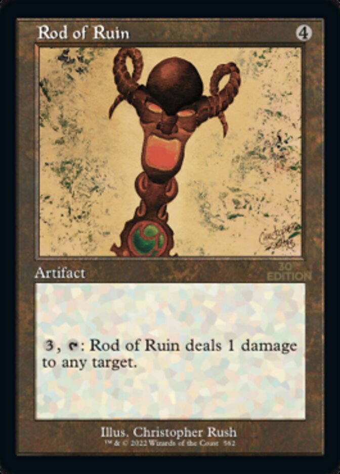 Rod of Ruin (Retro) [30th Anniversary Edition] | Tabernacle Games