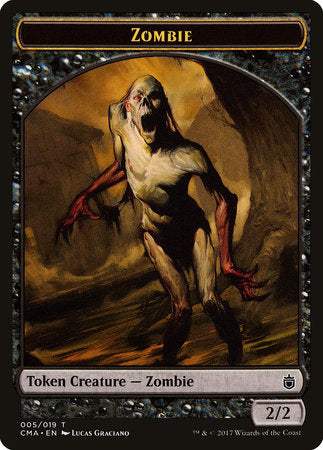 Zombie Token (005) [Commander Anthology Tokens] | Tabernacle Games