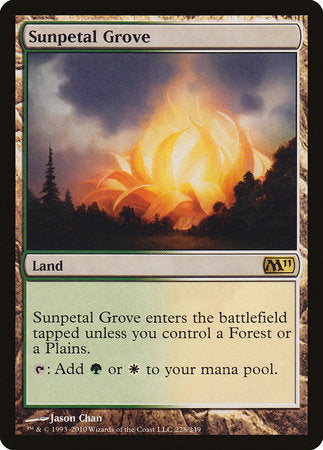 Sunpetal Grove [Magic 2011] | Tabernacle Games