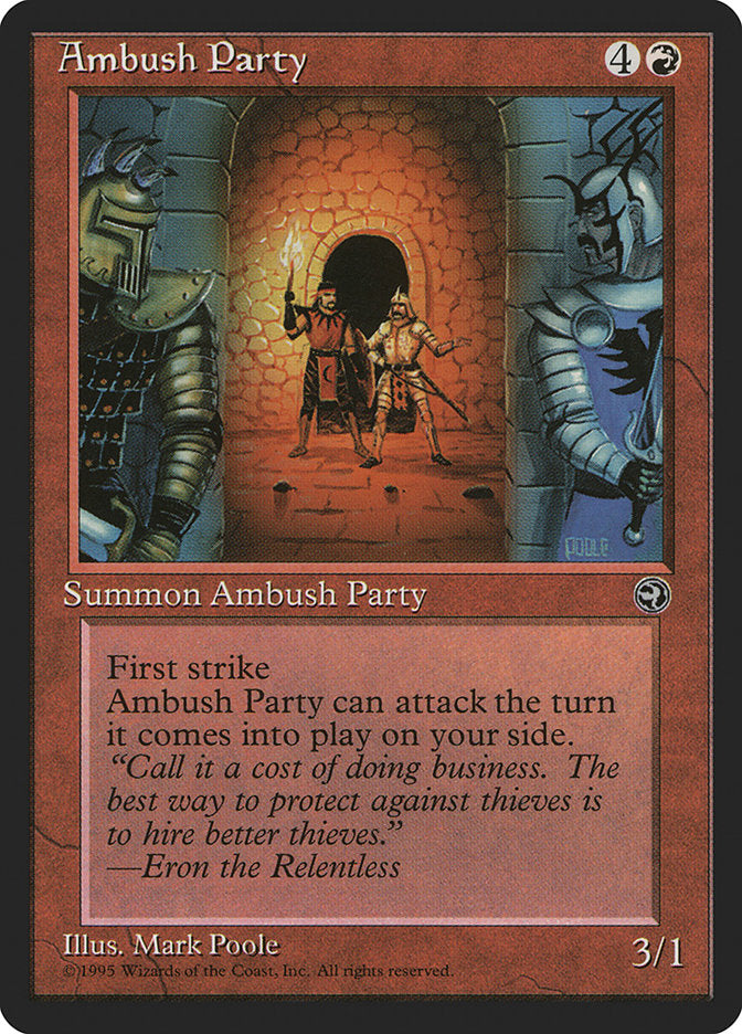 Ambush Party (Eron Flavor Text) [Homelands] | Tabernacle Games