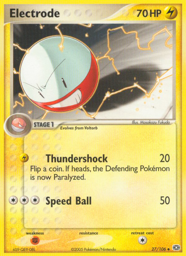 Electrode (27/106) [EX: Emerald] | Tabernacle Games