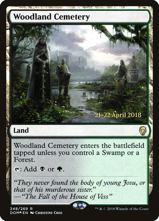 Woodland Cemetery [Dominaria Promos] | Tabernacle Games