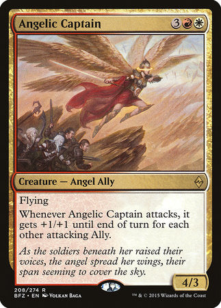 Angelic Captain [Battle for Zendikar] | Tabernacle Games