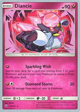 Diancie (94/147) (Infinite Force - Diego Cassiraga) [World Championships 2017] | Tabernacle Games