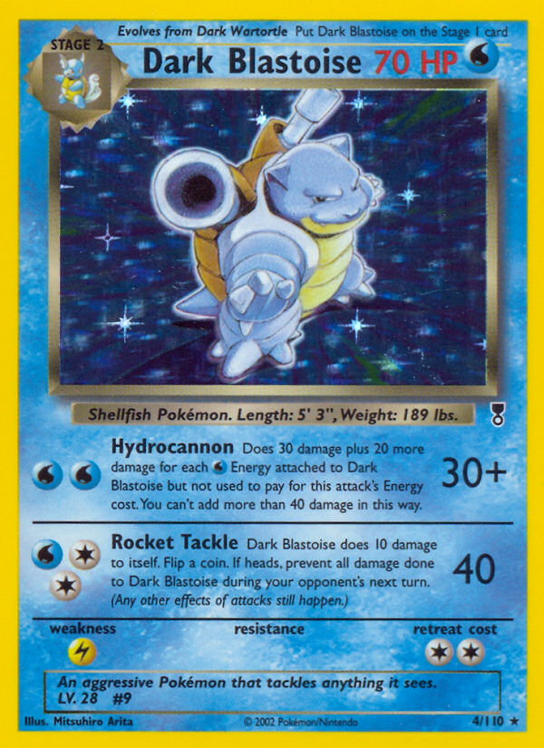 Dark Blastoise (4/110) [Legendary Collection] | Tabernacle Games