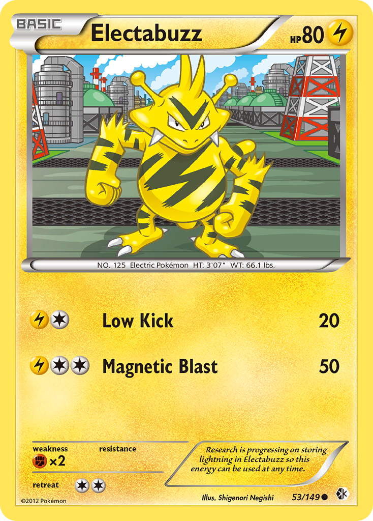 Electabuzz (53/149) [Black & White: Boundaries Crossed] | Tabernacle Games