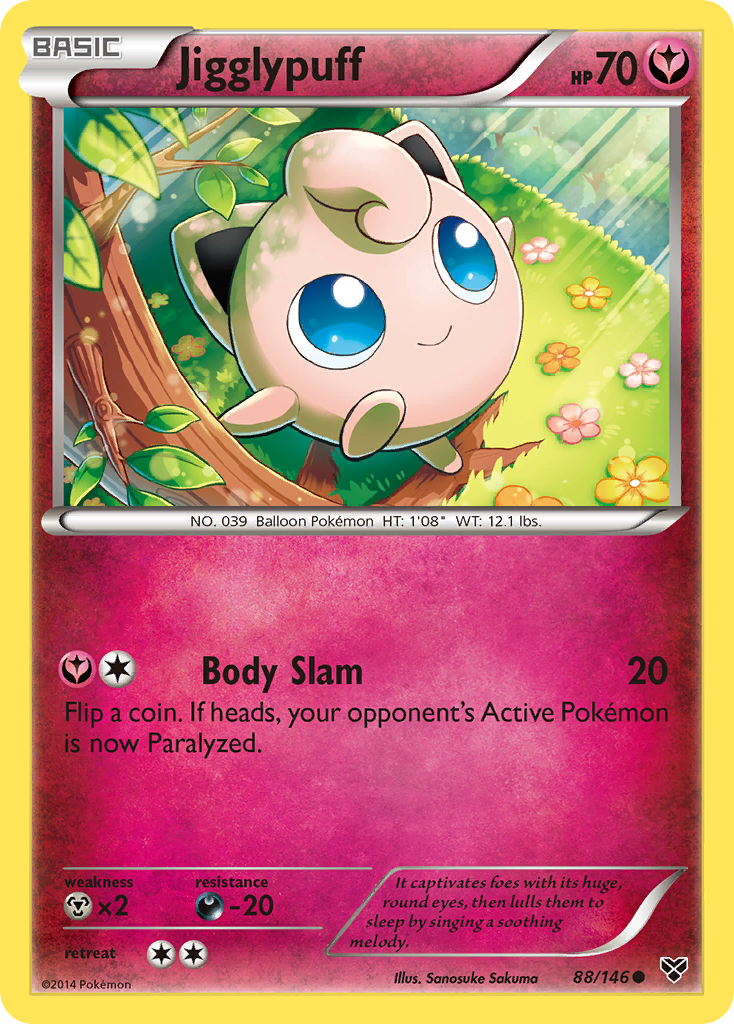 Jigglypuff (88/146) [XY: Base Set] | Tabernacle Games