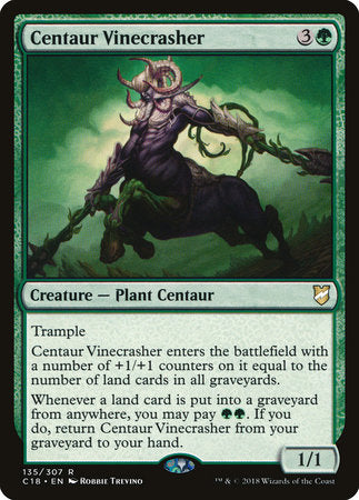 Centaur Vinecrasher [Commander 2018] | Tabernacle Games