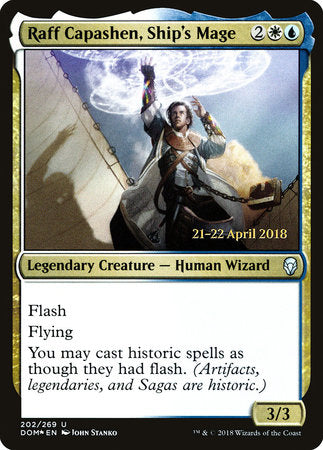 Raff Capashen, Ship's Mage [Dominaria Promos] | Tabernacle Games