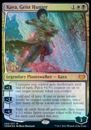 Kaya, Geist Hunter [Innistrad: Crimson Vow Prerelease Promos] | Tabernacle Games