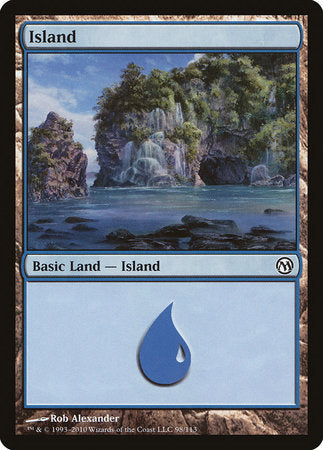 Island (98) [Duels of the Planeswalkers] | Tabernacle Games