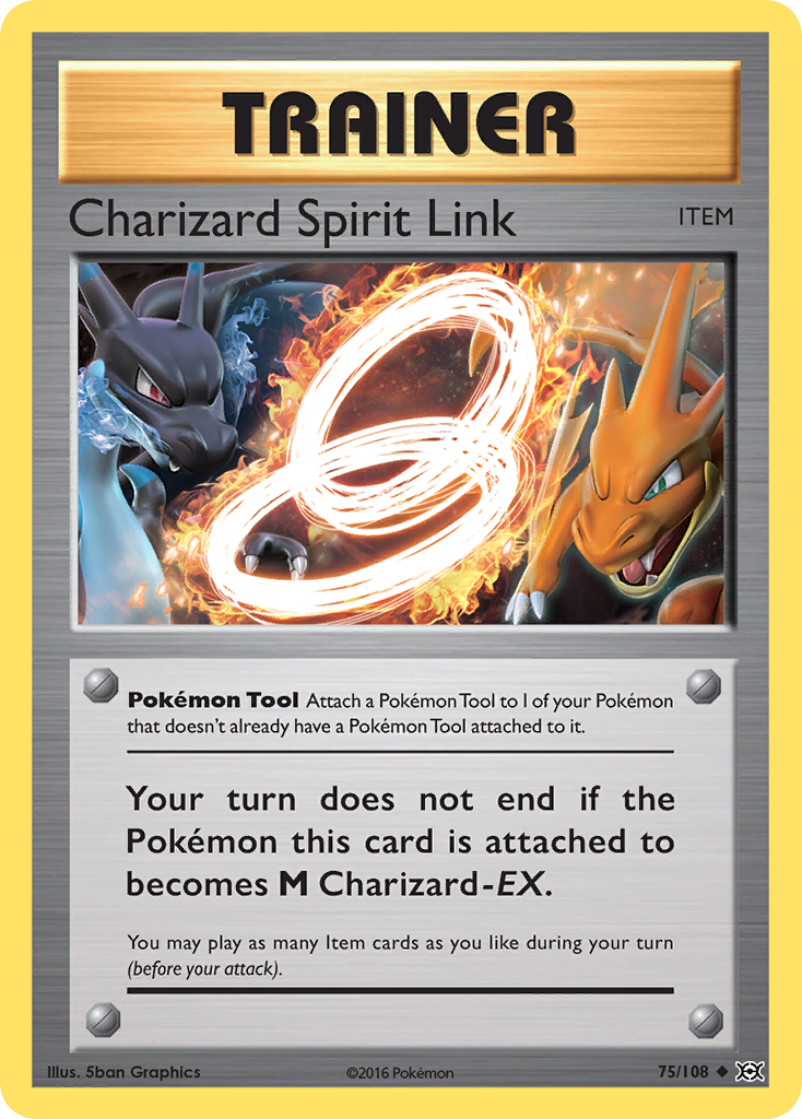 Charizard Spirit Link (75/108) [XY: Evolutions] | Tabernacle Games