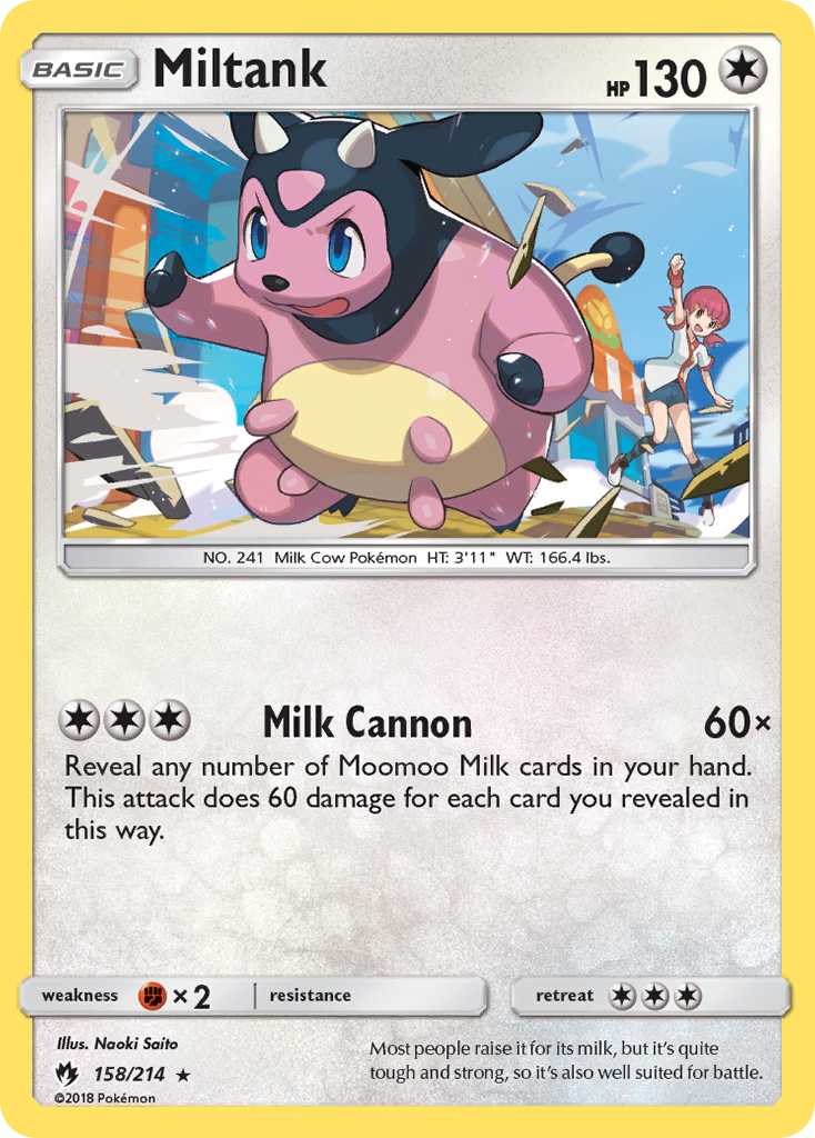 Miltank (158/214) [Sun & Moon: Lost Thunder] | Tabernacle Games