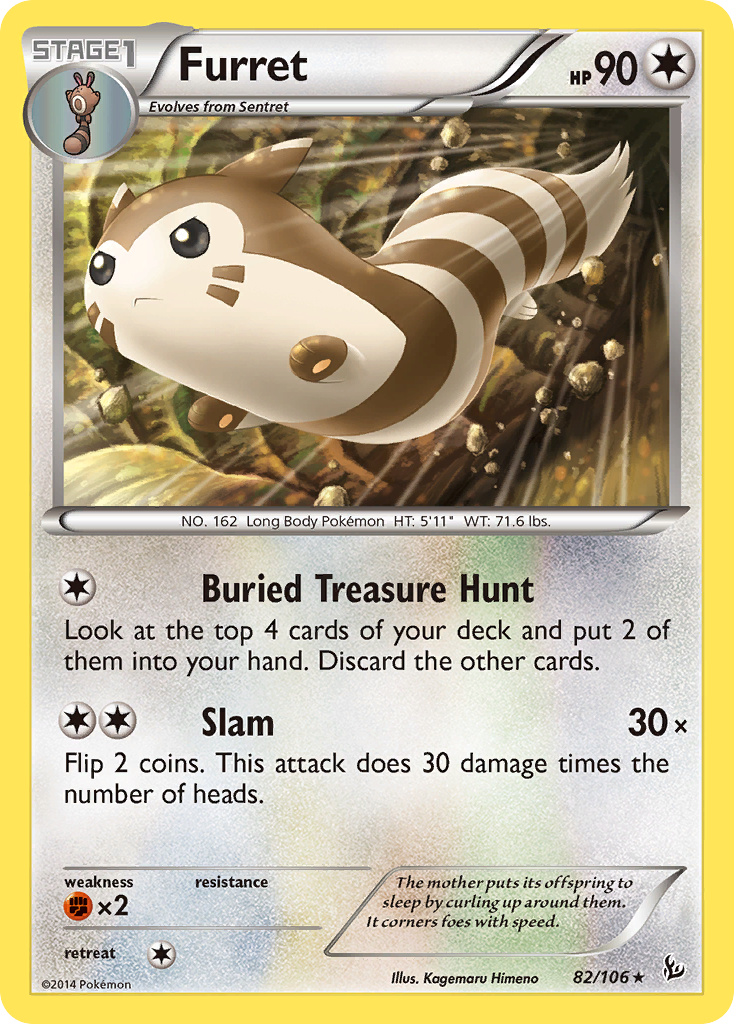 Furret (82/106) [XY: Flashfire] | Tabernacle Games